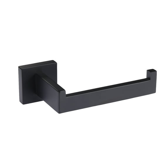 Toprema Toilet Paper Holder Tissue Roll Holder Hanger Matte Black SUS304 Stainless Steel Bathroom Lavatory Hardware Wall Mount