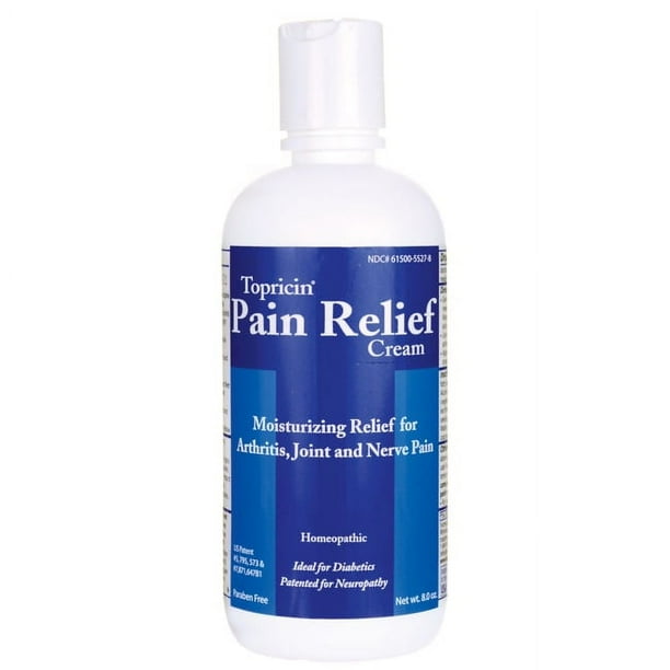 Pain Relief Cream 8oz Bottle Walmart Business Supplies