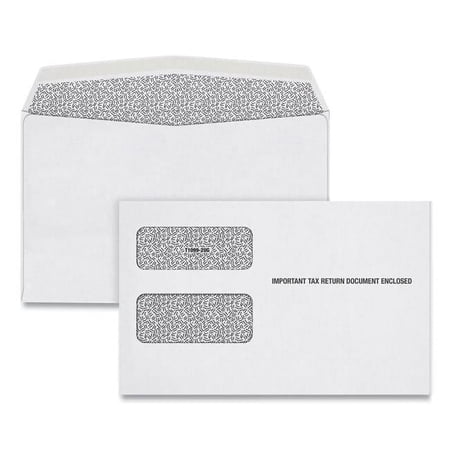 Tops 1098Misc Double Window Envelope - Pack of 500