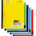 thumbnail image 1 of Tops 2340513 Wide-Ruled Tops 1 Subject Wireless Notebook - 80 Sheets - Case of 24, 1 of 1