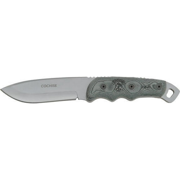 Tops 55 Fixed Knife Carbon Steel Micarta Handle Cochise Ranger 9.625"