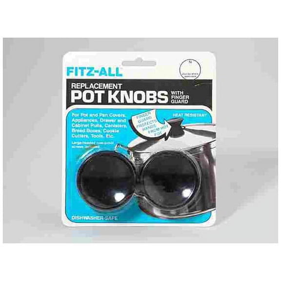 Tops 581 Pot Knob With Finger Guard, 2Pk
