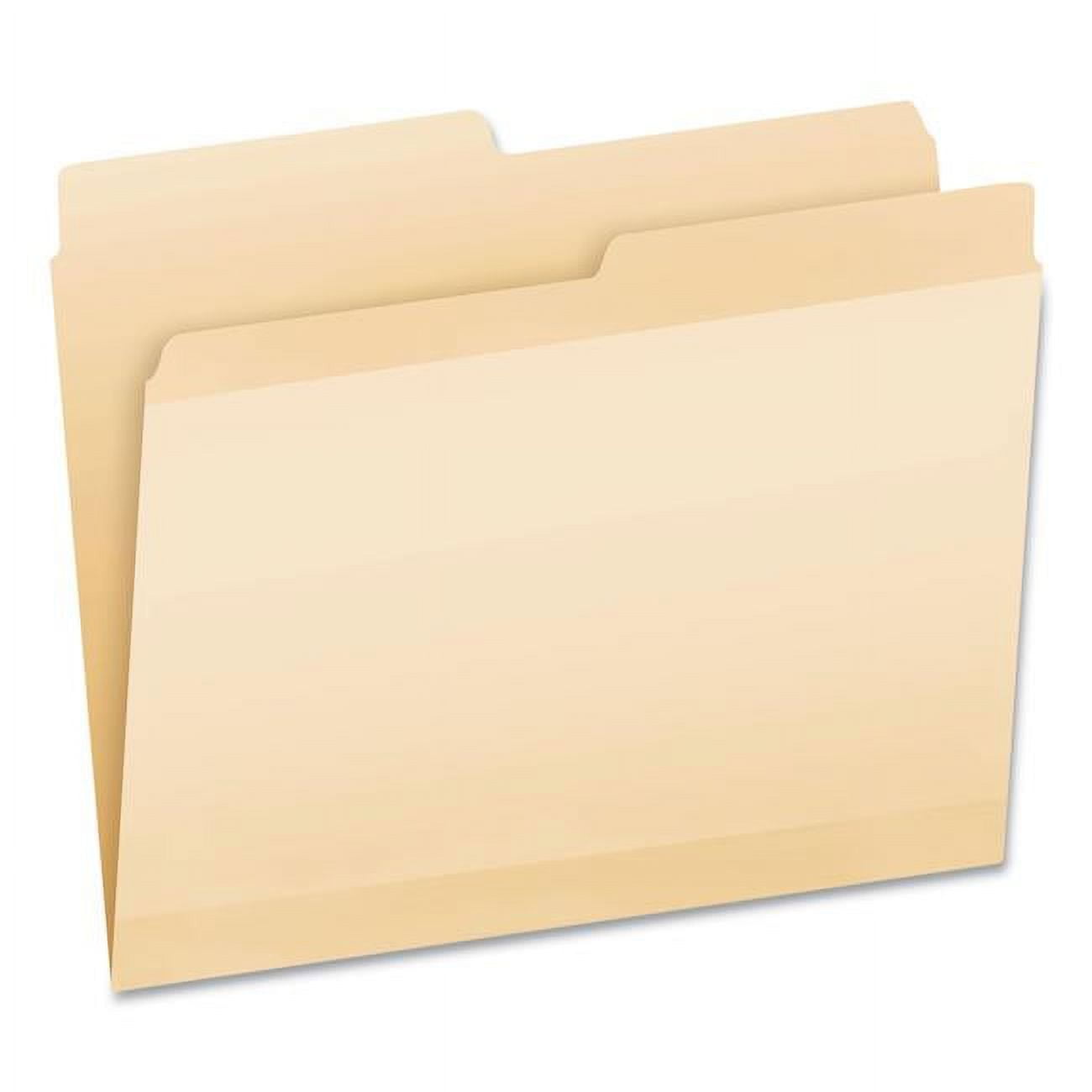 Tops Business Forms PFX86221 0.5 Cut Polyester Reinforced File Folder ...