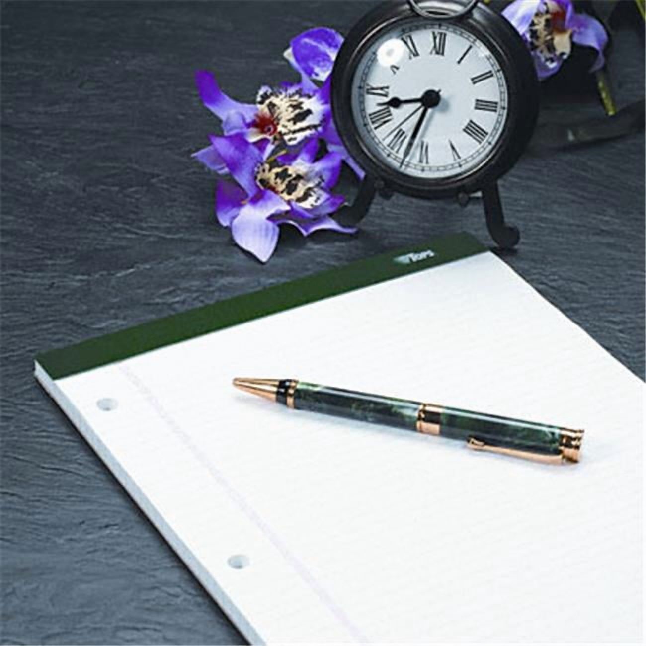 Tops  Double Docket Writing Pad Extra Stiff Back Legal Rule Ltr WE 100-Sheet - White