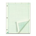 Tops Engineering Computation Notepad, 8.5 X 11, Graph Ruled, Green Tint ...