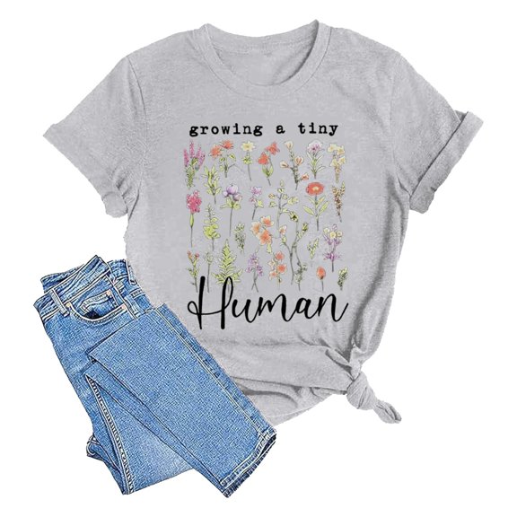 Tops For Women T-Shirts Men's Short Sleeve Round Neck Printed Spring Summer 2025 Fall Clothes