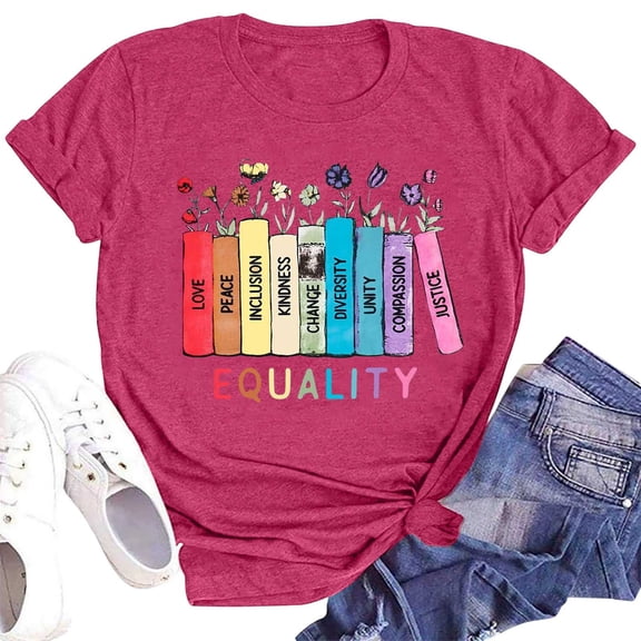 Tops For Women T-Shirts Summer Short Sleeve Beach Print Shirt Layer Clothes