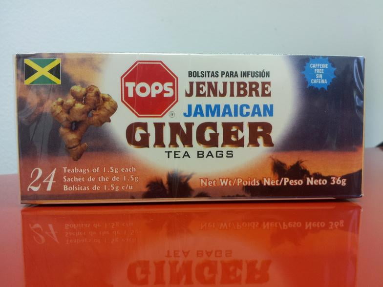 Tops Jamaican Ginger Tea Bags