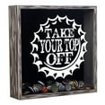 thumbnail image 1 of Tops Off Beer Cap Shadow Box, 1 of 2