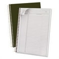 thumbnail image 1 of Tops Products 20816 Gold Fibre Wirebound Writing Pad With Cover, 9.5 x 7.25, White - Green Cover, 1 of 1