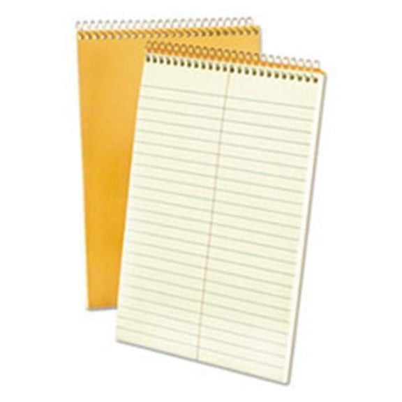Tops Products 25270 Spiral Steno 6 x 9 Book- Green Tint- 60 Sheets - 15 lbs.