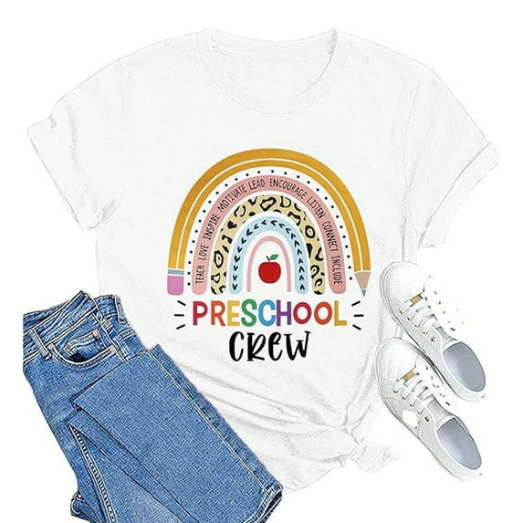 Tops for Women Trendy Long Sleeve Sports T Shirt Women Small Tee Womens Tee Shirts Loose Fit Graphic Compression Shirt Pack Womens Work Ladies Dress Blouses Mid Sleeve Shirts Ladies White XL