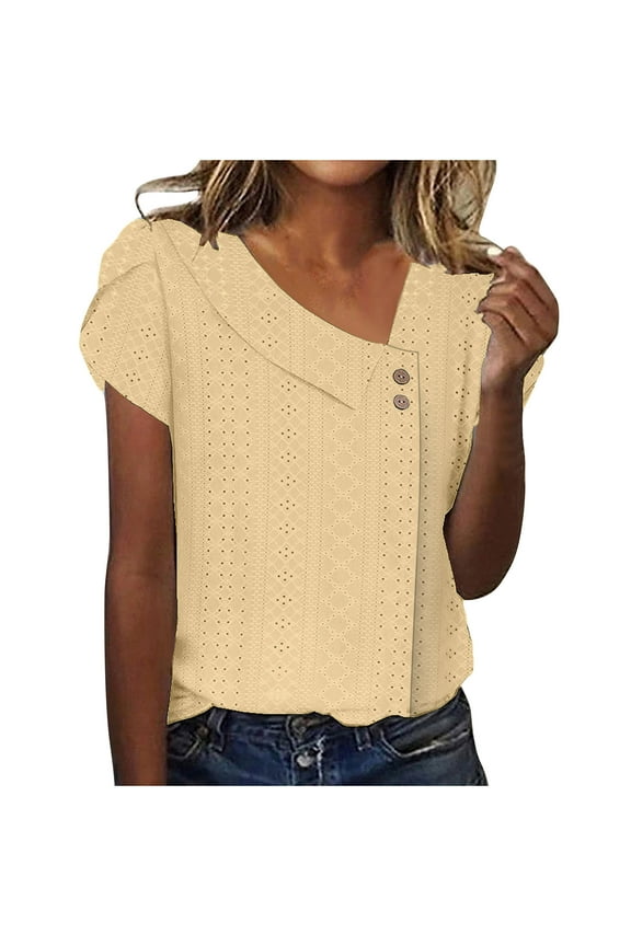 Tops for Women Trendy Nice Sweaters Women Loose Tunic Long Knit Work Tops Ladies Solid T Shirts Fitted Tee Fall Shirt for Leggings plus Size Blouses Dress Shirts Blouses Floral Tunic Active Yellow 2XL