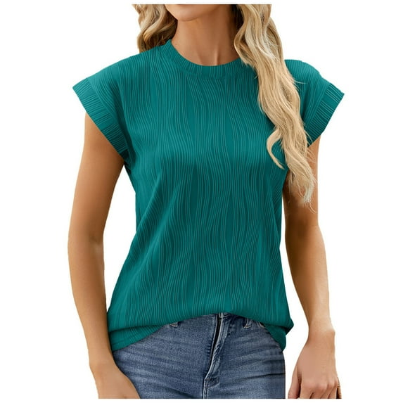 Tops for Women Trendy Short Sleeve Womens Shirts Sports Tights Women Plain Long Sleeve Shirts Keyhole Tops Neck Exercise Workout Long Womens for Summer Tee Loose Fit Graphic Sky Blue M