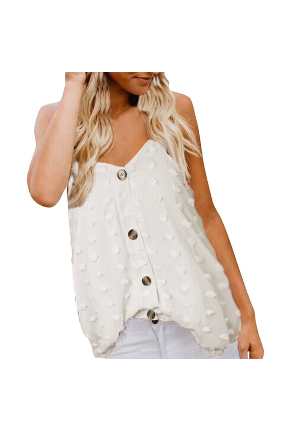 Tops for Women Trendy Slim Fit Women Silk Top 9/ 11 Top Compression Shirt Womens 4 Cropped Tops Backless Tank For Womens Solid Color Sling Vest Jacquard Camisole Telescopic Suspenders Shirt