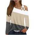 thumbnail image 1 of Tops For Women Trendy Summer Sexy Camisole Tops For Women Pack Plus Size Long Sleeve Shirts For Women Cotton Long Blouses For Women Plus Size Womens T Shirts Casual Plus Size, 1 of 4