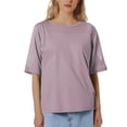 thumbnail image 1 of Tops for Women Trendy Tee Shirt Top Winter Warm Undershirt Women Turtleneck Thermal Petite Womens Long Sleeve Tees T Shirts Long Petite Sleeve Tops Shirts Medium Size Button down Shirt Purple L, 1 of 5