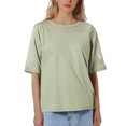 thumbnail image 1 of Tops for Women Trendy Tee Shirt Top Winter Warm Undershirt Women Turtleneck Thermal Petite Womens Long Sleeve Tees T Shirts Long Petite Sleeve Tops Shirts Medium Size Button down Shirt Green M, 1 of 5
