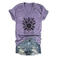 thumbnail image 1 of Tops for Women Trendy Tops Ladies Short Sleeve Womens Athletic Long Sleeve Tee Extra Long Shirts for Women Nightshirts Workout Tee Shirts Womens Work Top Working Shirt plus Size Dark Purple 2XL, 1 of 4