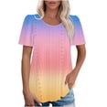 thumbnail image 1 of Tops for Women Trendy Tunics, Blouses for Women Fashion 2025 Sexy Tunic Shirts to Wear with Leggings Summer Clothes for Mature Women 2025 Vacation Clearance Deals, 1 of 6
