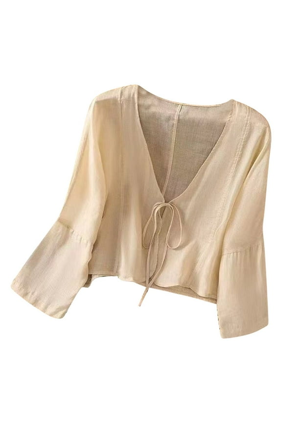 Tops for Women Trendy Women Layer Long Sleeve Sheer Tops for Short Sleeve Top Woman Ladies Long Layering And Blouses Short Work Flannel Shirt Fitted Tee Shirt Beige 2XL