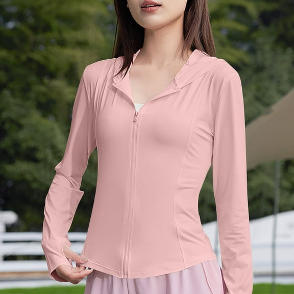 Tops for Women Long-sleeved Detachable Windproof Thick Three-in-one Jacket Outdoor Sports Warm Jacket Pink S