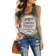thumbnail image 1 of Tops for Women Tie-Dyed Workout Yoga Summer Sleeveless Athletic Tops Loose Fit Shirts, 1 of 7