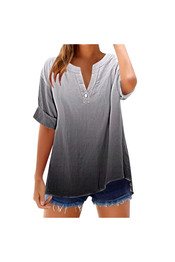 Tops for Women Trendy Going Out Plus Size Tops Casual Pink Workout Tshirts Ladies Tops And Blouses Short Sleeve Petite