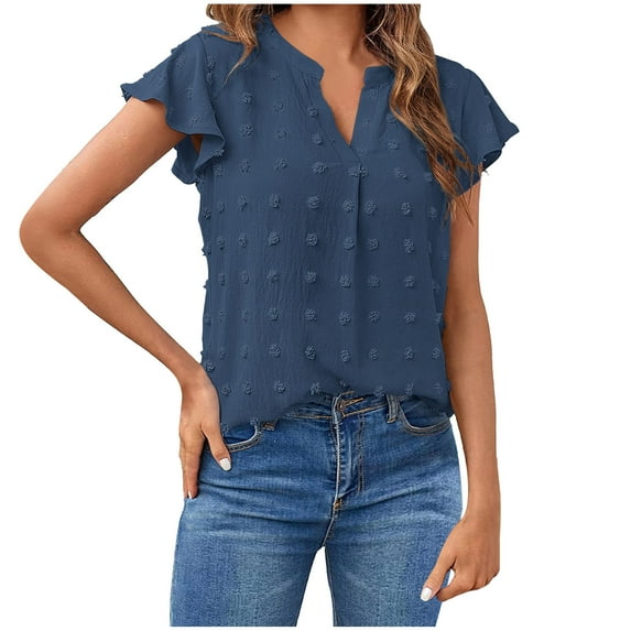 Tops for Women Trendy Going Out Tank Tops With Built In Bra Multipack Cute Tshirts Shirts Trendy Blouses Casual Casual