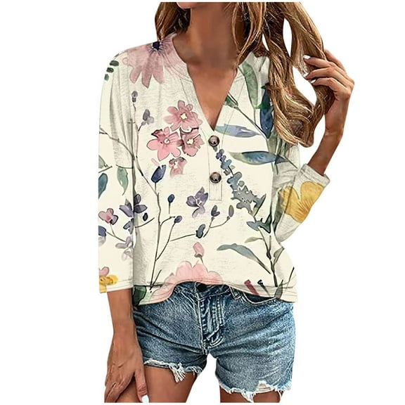 Tops for Women Trendy Going Out Tube Tops Pack Long Tshirts Shirts V-Neck T-Shirts Blouses Dressy Casual Xs