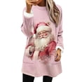 thumbnail image 1 of Tops for Womens Crewneck Long Sleeve Christmas Tops Casual Print Sweatshirts for Women Pullover, 1 of 5
