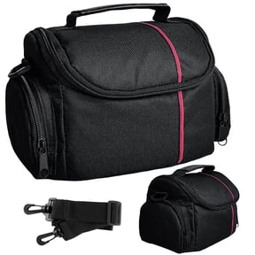 Topsome Camera Sling Shoulder Bag, Small Crossbody Camera Case, Travel DSLR Camera Bag for Photographers with Shockproof Protection, Fits DSLR and Mirrorless Cameras, Lens and Accessories