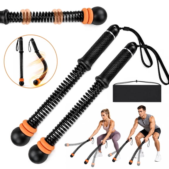 Topsome Weighted Ropeless Battle Ropes, Portable Adjustable Cordless Battle Rope for Home Gym, Workout Exercise Rope for Strength Training, HIIT & Low-Impact Training, Fitness Equipment for Men Women