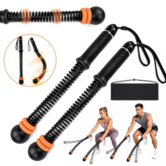 Topsome Weighted Ropeless Battle Ropes, Portable Adjustable Cordless Battle Rope for Home Gym, Workout Exercise Rope for Strength Training, HIIT & Low-Impact Training, Fitness Equipment for Men Women