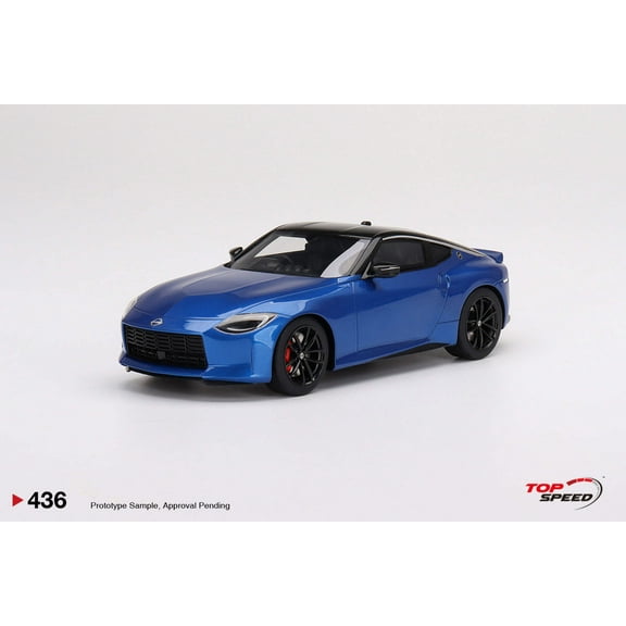 Topspeed 1:18 Nissan Fairlady Z Version ST 2023 Seiran Blue RHD