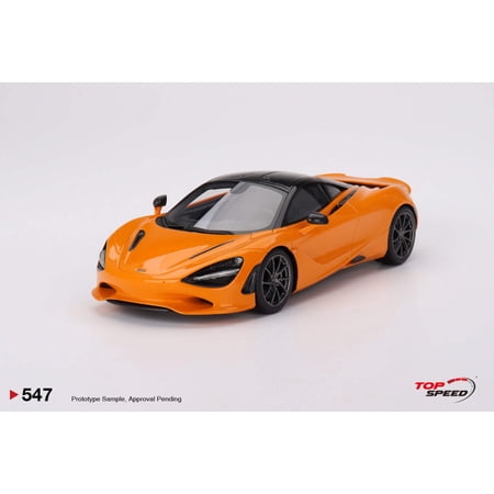 Topspeed 2023 Mclaren 750S Mclaren Orange 1:18