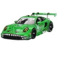 thumbnail image 1 of Topspeed Porsche 911 GT3 R (992) #80 AO Racing 2023 IMSA Sebring Green 1:18, 1 of 5