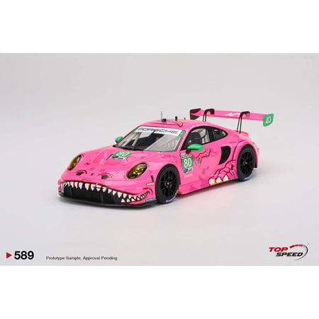 Topspeed Porsche 911 GT3 R (992) #80 Roxy AO Racing 2024 IMSA Michelin GT Challenger at VIR 1:18