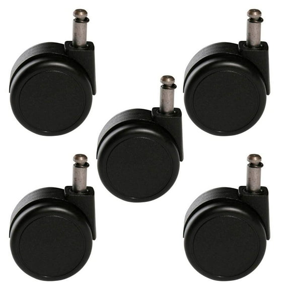 Topstar 6990-4 Replacement Wheels for Carpet Black