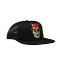 thumbnail image 1 of Topstone Horror Graveyard Devil Patch Snapback Trucker Hat Black, 1 of 3