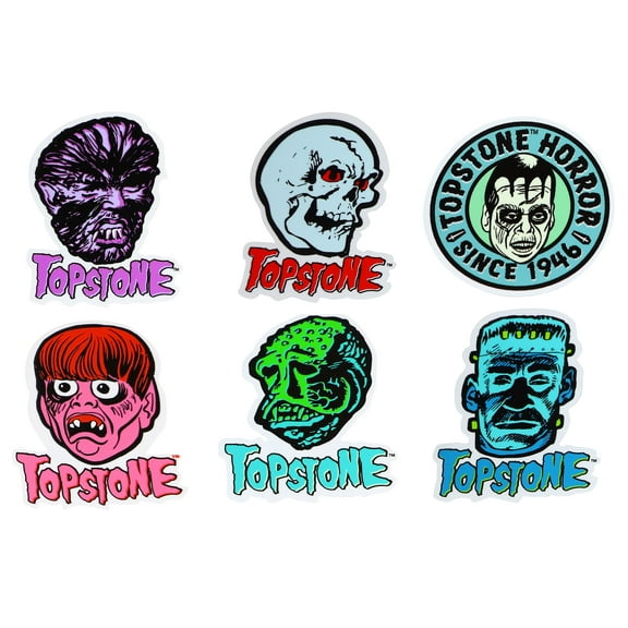 Topstone Horror Sticker Pack Version 1 Retro Horror Halloween