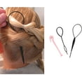 Topsy Tail Hair Tool, Pony Tail Hair Braiding Tool Bands Remover Cutter