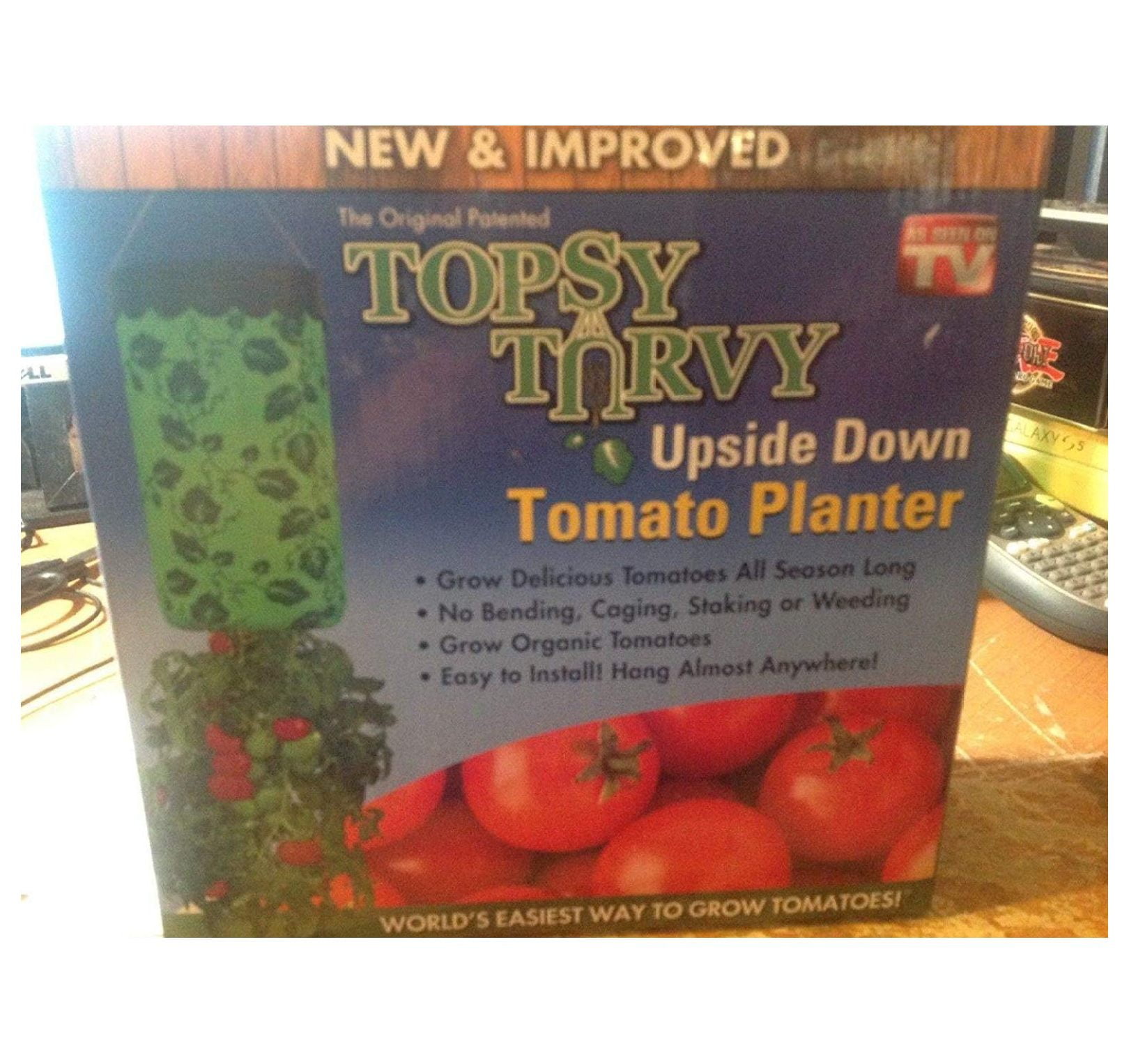 Topsy Turvy Upside Down Tomato Planter Topsy Turvy Tomato Planter