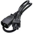 thumbnail image 1 of Toptekits C14 to C5 Power Cable,IEC 320 C14 Male to C5 Female Adapter Cable,Universal Power Adapter IEC 320 C14 to C5 Adapter Converter C5 to C14 AC Power Cable (9.8ft/3m), 1 of 9