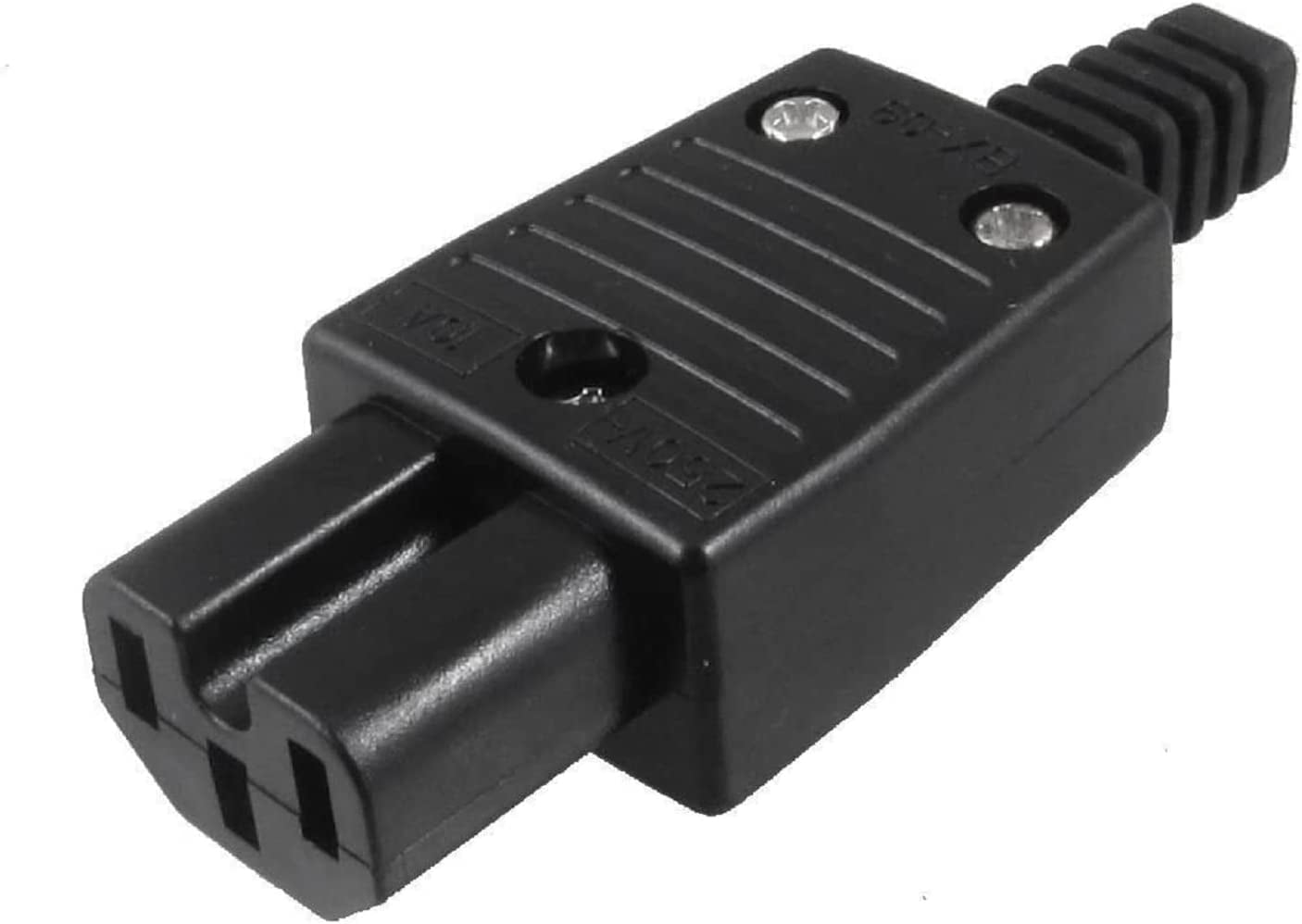 Toptekits IEC C15 Power Cord Plug Connector,IEC 320 C15 Rewirable ...