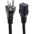 thumbnail image 1 of Toptekits NEMA 6-15P to IEC C19 3X14AWG SJT (15A 250V) 6ft/1.8m, Power Extension Cord for PDU UPS, UL Certification (6-15P to C19 ,6ft), 1 of 8