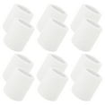 thumbnail image 1 of Toptie 12 Pcs Wrist Sweatbands, Cotton Terry Cloth Sports Wristbands for Working Out Basketball Football-White, 1 of 7