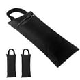 thumbnail image 1 of Toptie 2 Pack Yoga Sandbag Weighted bag for Fitness Yoga Bolster, Black Unfilled Sandbag 16 x 7 Inch, 1 of 8