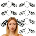 thumbnail image 1 of TOPTIE 6 Pcs Dalmatian Animals Ears Headband, Decorations for Adult & Kid, Costume Hair Hoop, 1 of 9