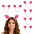 thumbnail image 1 of TOPTIE 6 Pcs Pig Animals Ears Headband, Decorations for Adult & Kid, Costume Hair Hoop (New), 1 of 9
